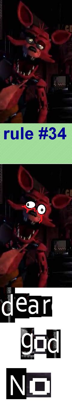 foxy s gone on rule 34 five nights at freddy s know your meme