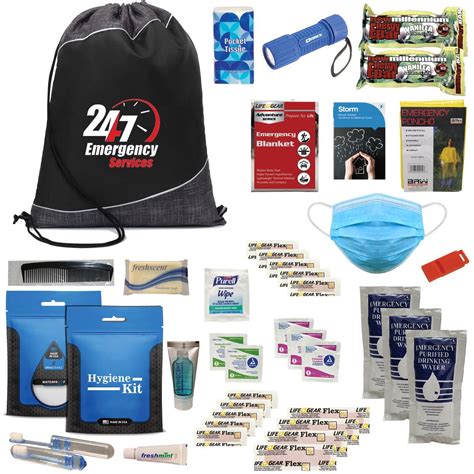 Emergency Preparedness Disaster And Survival Kits 1 Person 3 Day