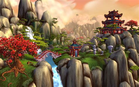 World Of Warcraft Mists Of Pandaria Wallpapers Wallpaper Cave