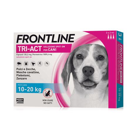 Frontline Triact Spot On Per Cani 10 20 Kg 3 Pipette