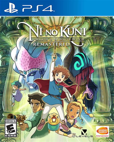 Ni No Kuni Wrath Of The White Witch Remastered Game Playstation