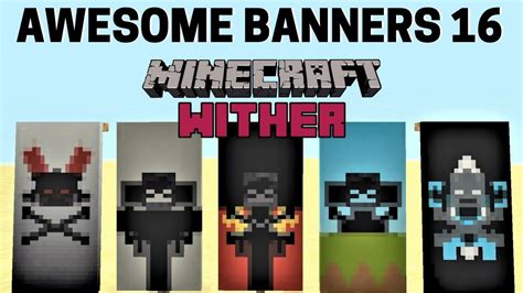 5 Awesome Minecraft Banner Designs With Tutorial 16 Youtube