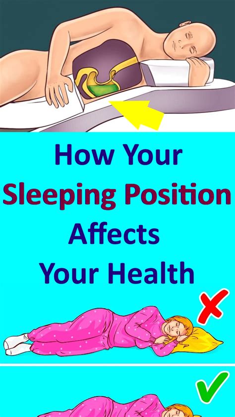 How Your Sleeping Position Affects Your Health Sleeping Position