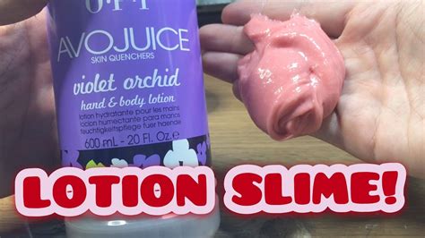 How To Make The Best Slime With Lotion With Glue Diy Slime With Glue Super Stretchy Slime