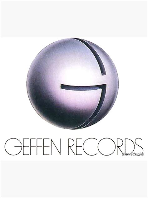 Geffen Logo Magnet For Sale By Stevecooks Redbubble