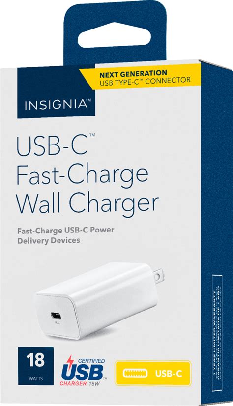 Best Buy Insignia Usb C Wall Charger White Ns Maca8