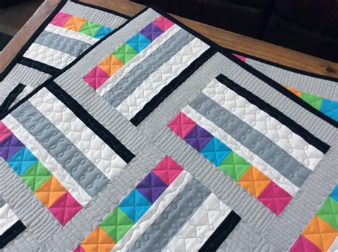 Kits And How To Strip Piecing 2 Sizes In Lap And Twin Modern Quilt