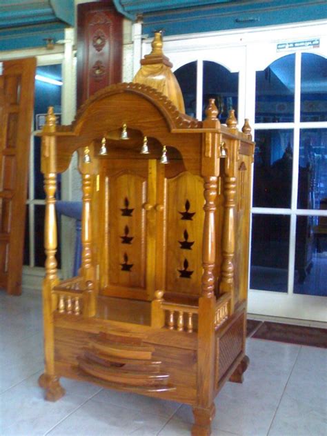Kerala Style Carpenter Works And Designs Pooja Room Designs Ideas