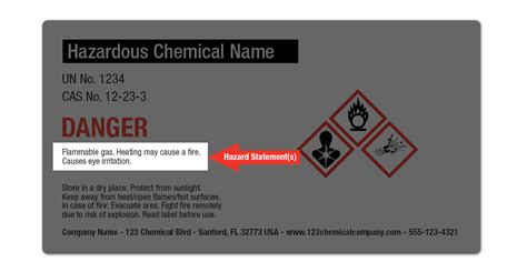 Getting Your Hazard Labels Osha Ready Label Learning