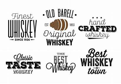 Whisky Whiskey Labels Etiketten Vecteezy Label Etiquetas