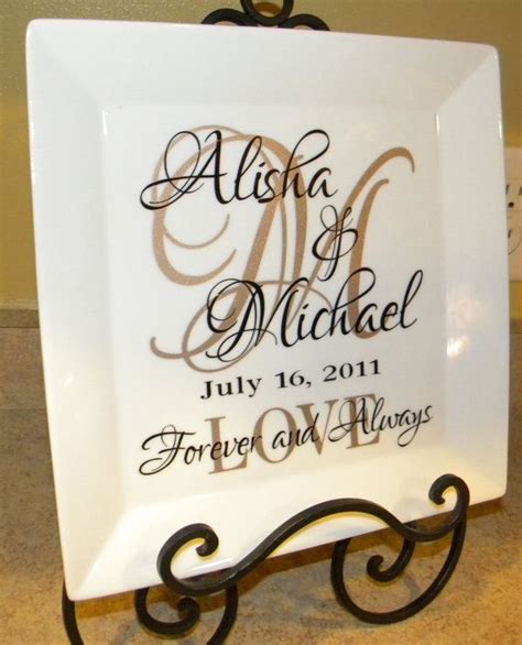 (and while you're at it, don't forget to check out our curated. Personalized Wedding Gift couple's names and initial ...
