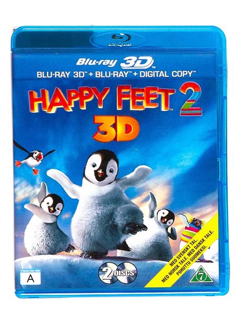 Happy Feet 2 Blu Ray 3d Blu Ray Pääkaupunkiseudun Kierrätyskeskus