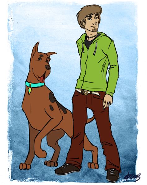 Obraz Shaggy And Scooby Doo By Onironaute D699uga Scoobypedia