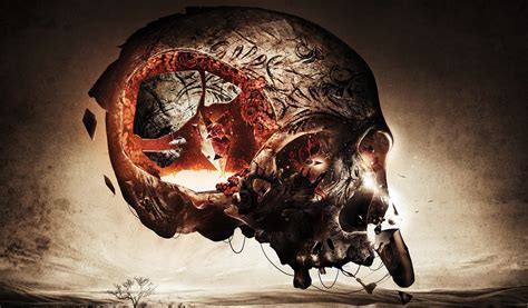 Wallpaper Illustration Fantasy Art Skull Head Darkness Image