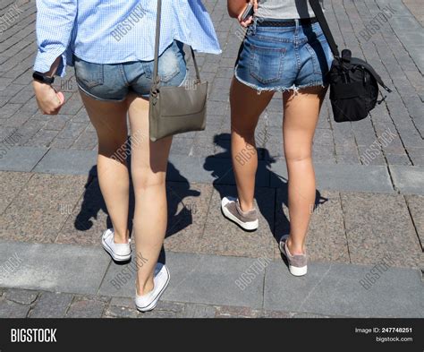 Two Girls Walking Image And Photo Free Trial Bigstock