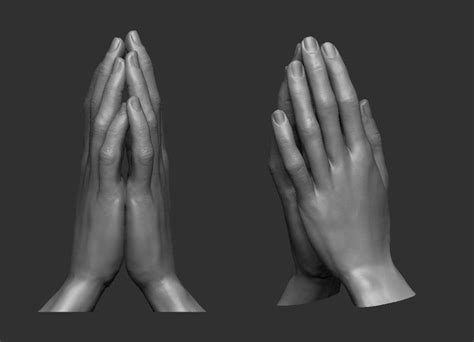 Praying Hands 3D Print Model Praying Hands Drawing Praying Hands