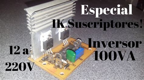 Como Hacer Un Inversor De Corriente 12v A 110v 5000w Pdf - Fácil de Hacer