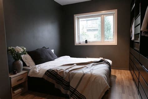 Innred soverommet med mørke farger - Enkel Fornyelse - Butinox