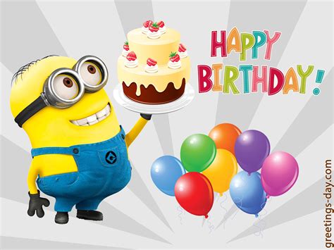100 Minion Cards To Wish A “happy Birthday” Holidays And Observances