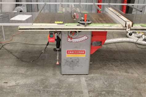 Craftsman Professional 10 Cabinet Base Table Saw With Biesemeyer Fence