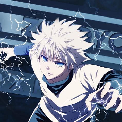 Download Hunter X Hunter Killua Pfp Anime Lightning Artwork Wallpaper