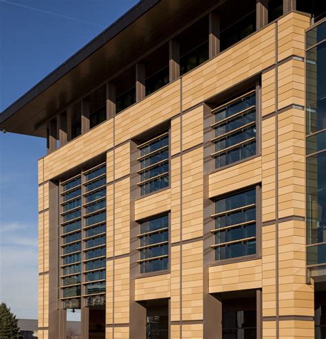 Ncaa Headquarters Terracotta Rainscreen Shildan Group Shildan