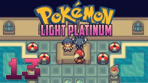 Lets Play Pokemon Light Platinum Part 13 3rd Gym Youtube