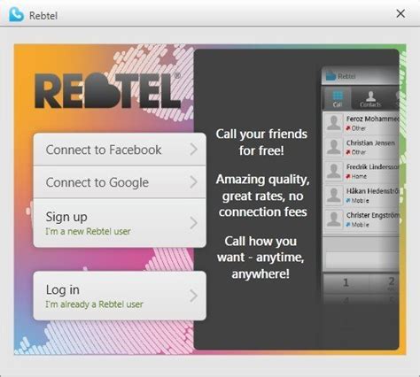 Rebtel Latest Version Get Best Windows Software