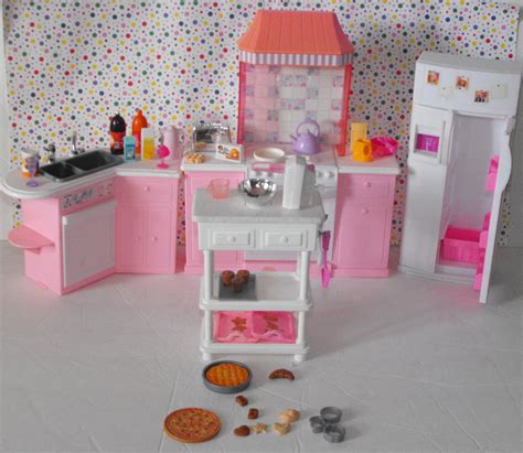 Vintage Barbie Dollhouse Kitchen Appliance Accessories Lot
