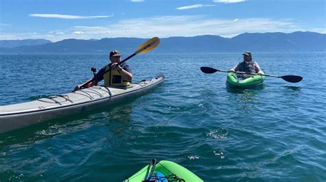 Kayaking In Flathead Lake Montana Youtube