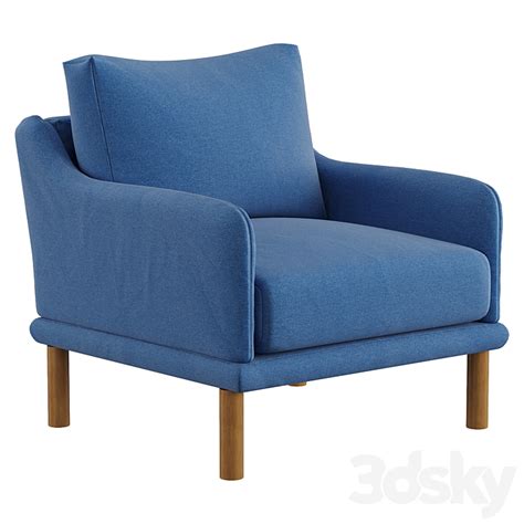 John Lewis Sweep Armchair Arm Chair 3d Model