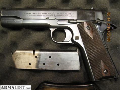 Armslist For Sale Colt 1911 Commercial Mfg 1919 45acp