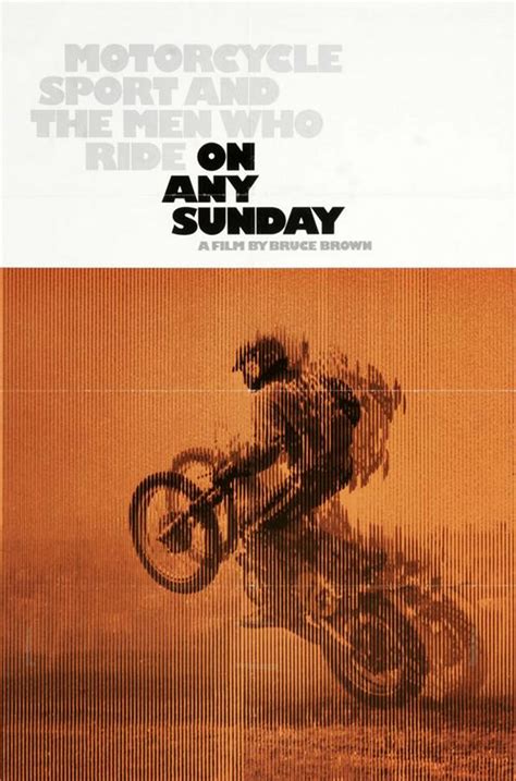 World champion bruce penhall is only one of the racing luminaries profiled in this motorcyclist's cinematic bible. LE CONTAINER: 20/03/11 - 27/03/11