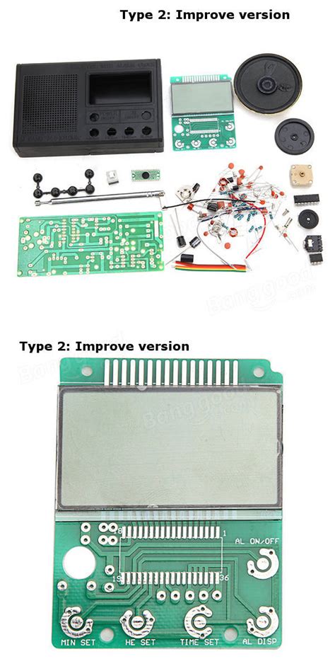 Geekcreit Diy 3v Fm Radio Kit Electronic Learning Suite Frequency
