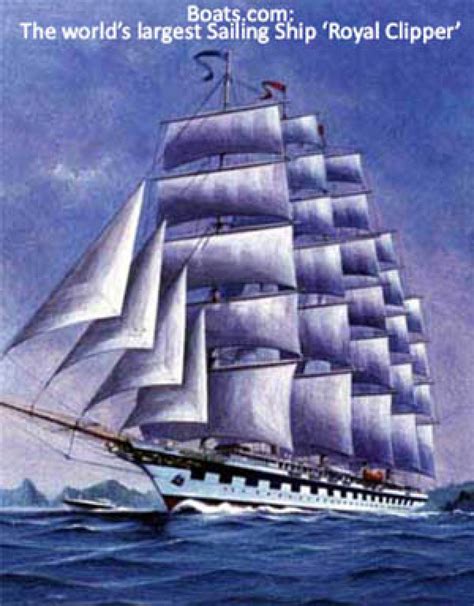 134m Full Rigged Ship Royal Clipper Olivier Van Meer Design