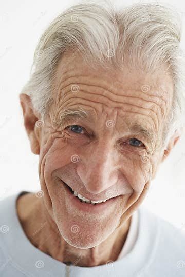 Closeup Of Old Man Smiling Stock Photo Image Of Expression 29657516
