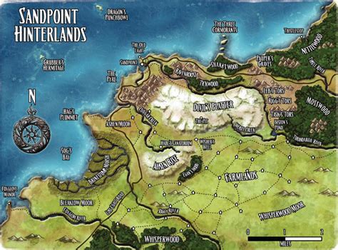 Sandpoint Hinterlands Is So Small How Do I Make It Explorable R