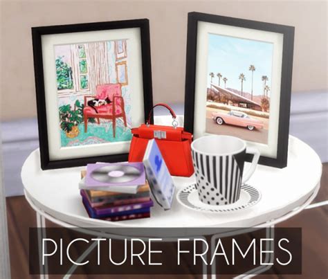 Picture Frames 01 At Descargas Sims Sims 4 Updates