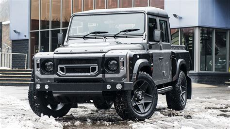 land rover defender xs 110 double cab pick up chelsea wide track kahn defender new land rover
