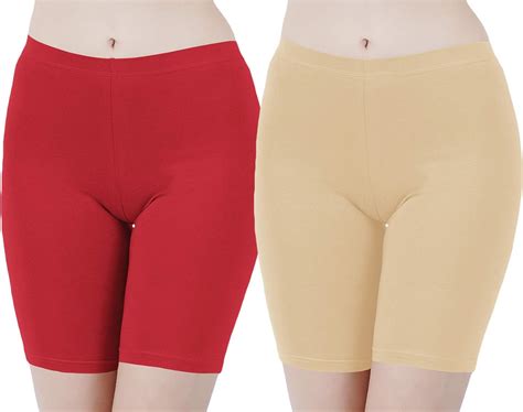 Buy Buy That Trendz Cotton Lycra Tight Fit Stretchable Cycling Shorts