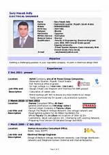 Best Resume For Electrical Engineer