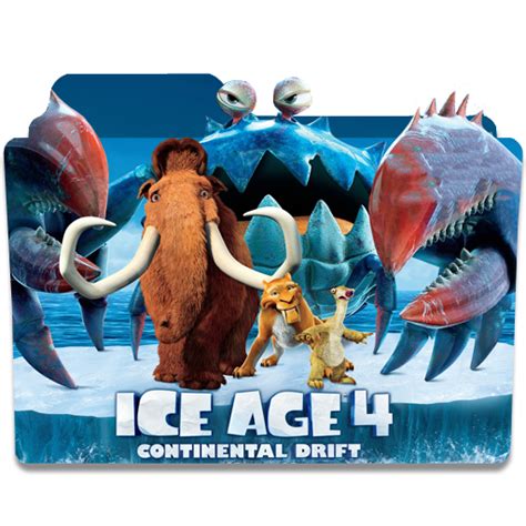 Ice Age 4 Continental Drift Folder Icon By Zsotti60 Ice Age