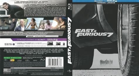 Jaquette DVD de Fast Furious BLU RAY Cinéma Passion