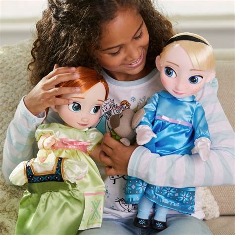 Anna And Elsa Singing Dolls Deluxe T Set Disney Animators