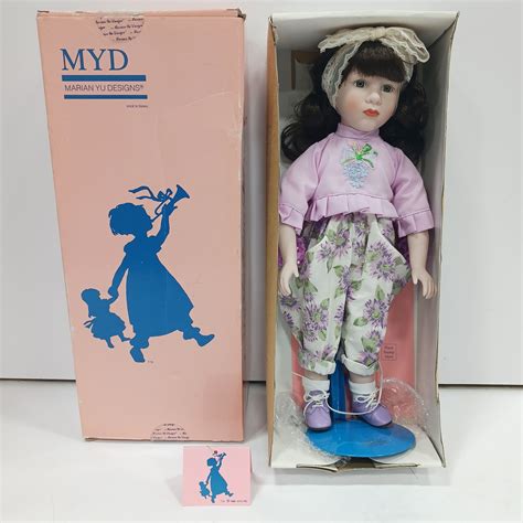 Buy The Myd Marian Yu Designs Porcelain Doll In Box Goodwillfinds