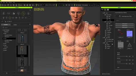 Import them into facerig or animaze and make your own characters move! iClone Character Creator Tutorial - Adding Custom Decals ...