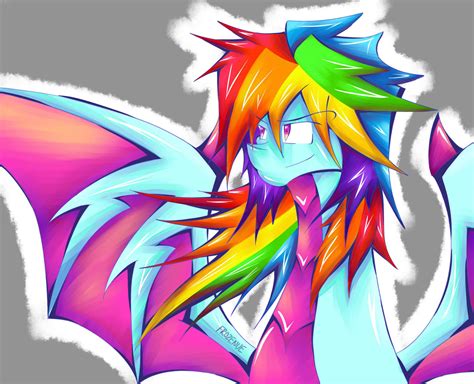 My Little Dragon Rainbow Dash By Spyroxokami On Deviantart