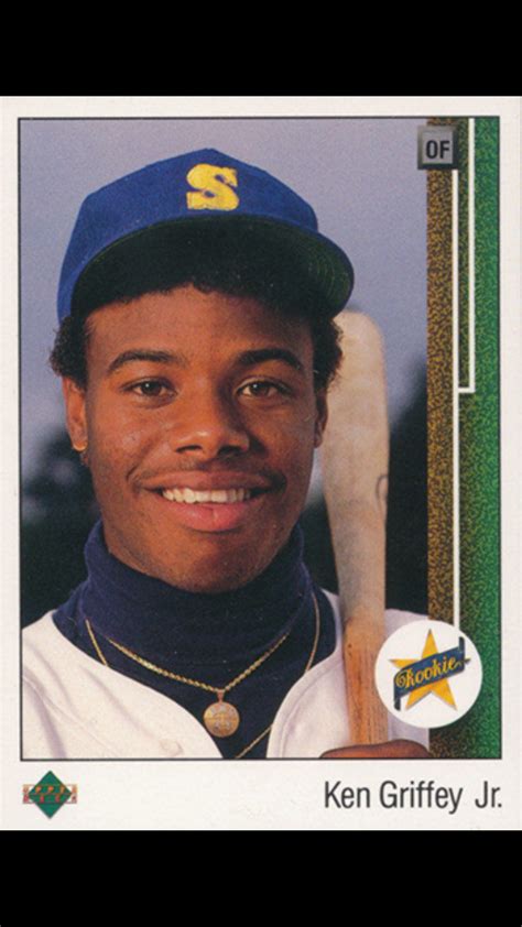 For most of the last three decades, ken griffey jr. That Upper Deck Ken Griffey Jr Rookie Card : nostalgia