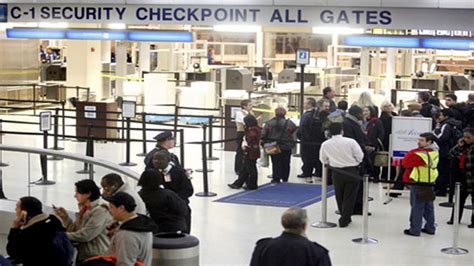 Newark Airport Gets Automated Security Screening Lanes Passenger Self