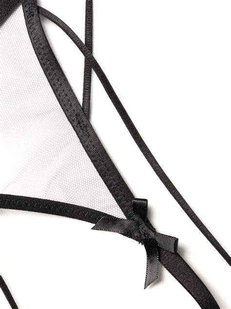 Agent Provocateur Bow Detail Strappy Thong Farfetch